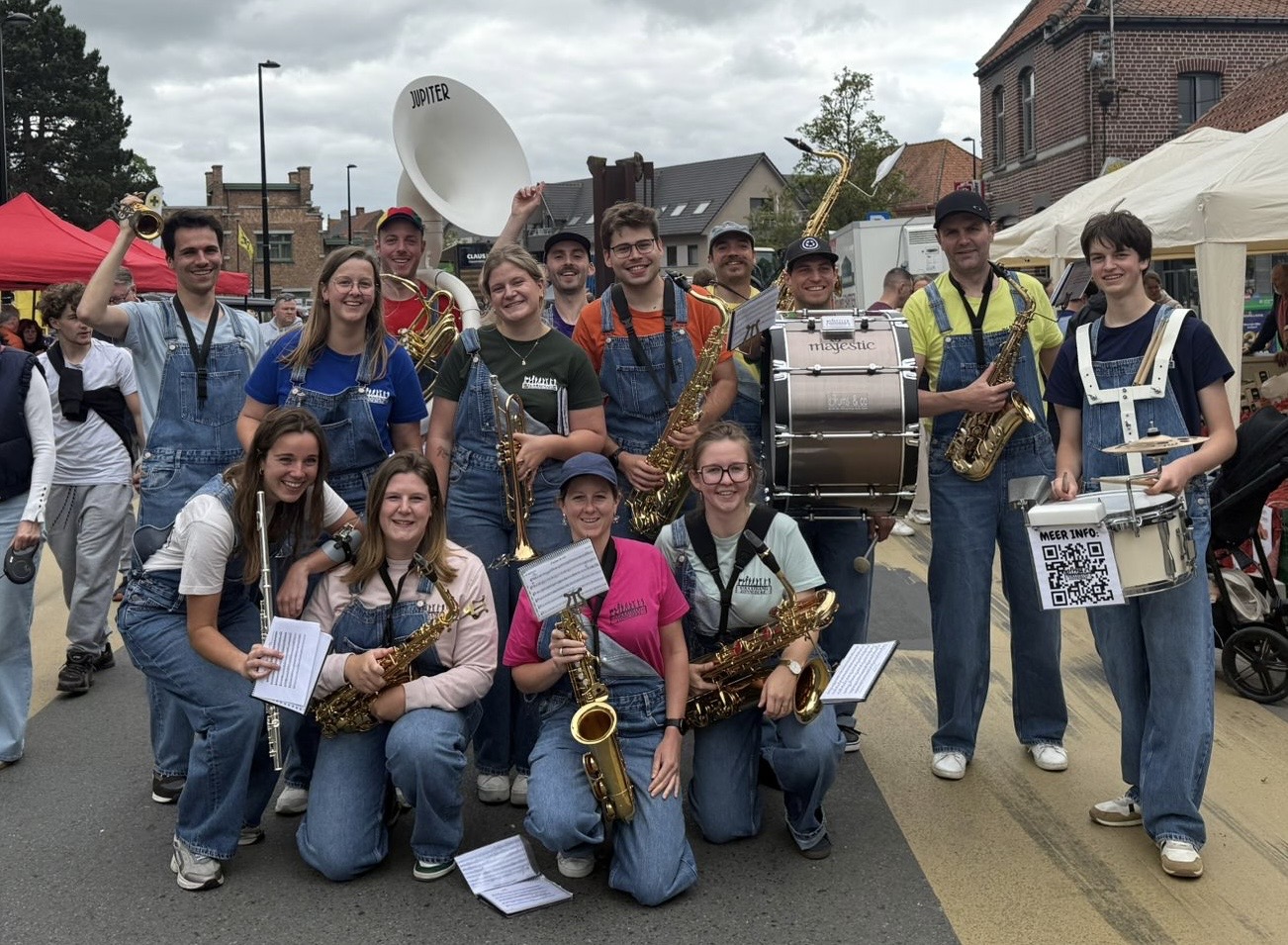 Festival Dranouter straatband zonnebeke