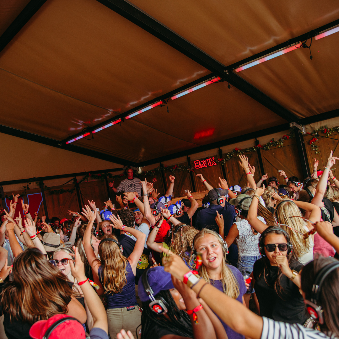 Festival Dranouter Super silent disco